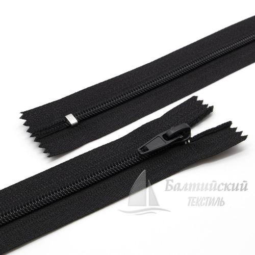 Молния витая неразъемная Т5 25см черная БТ