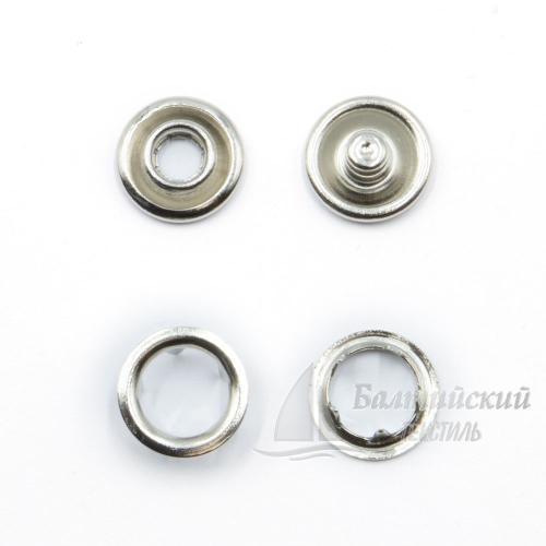 Кнопка рубашечная 9,5мм "кольцо" НЕРЖ