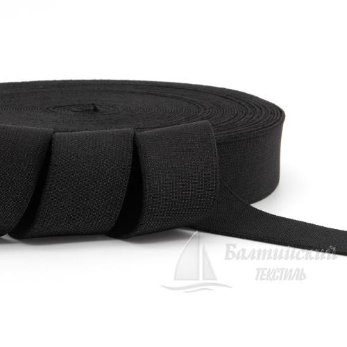 Резинка ткацкая 30мм черная Резинка ткацкая 30мм черная