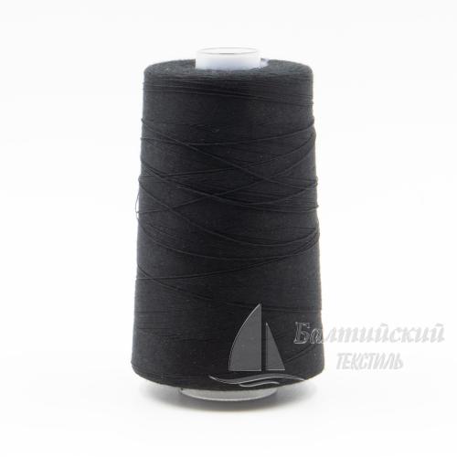 Нитки 65 ЛХ (2500м) черные ПНК им. Кирова