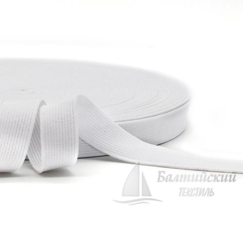 Резинка ткацкая 20мм белая. Цена от 11,51 р. в Москве