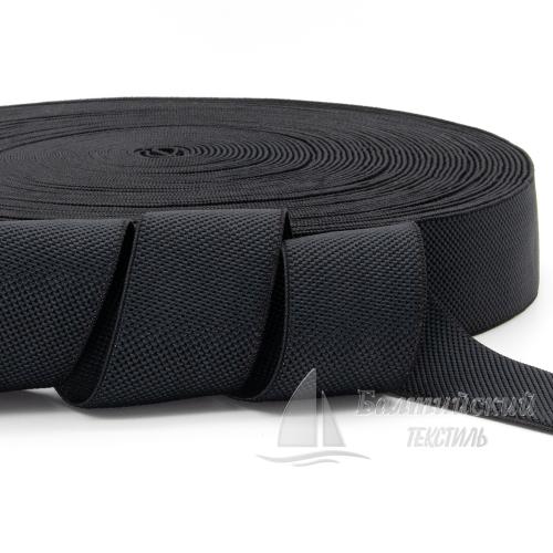 Резинка помочная 40мм черный РБ