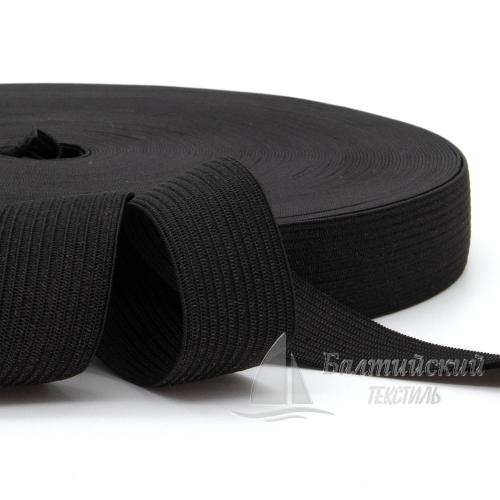 Резинка вязаная 20мм черная БТ. Цена от 4,93 р. в Москве