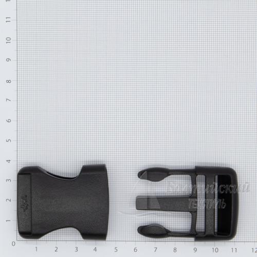 Пряжка-замок FQ 30мм черная. Цена от 29,46 р. в Москве