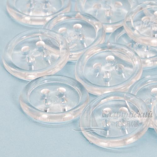 Пуговицы 17мм 4-х пр. прозрачные/цветные (полистирол). Цена от 0,50 р. в Москве