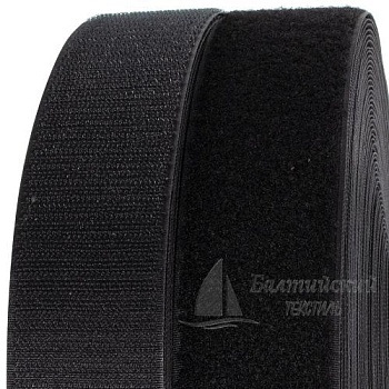 Лента-контакт 50мм черная. Цена от 20,81 р. в Москве