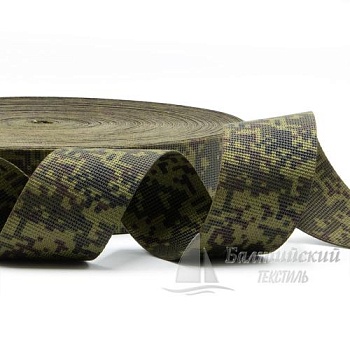 Тесьма стропольная 50мм КМФ. Цена от 118,21 р. в Москве