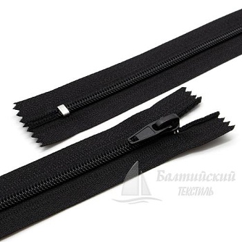 Молния витая неразъемная Т5 18см черная БТ. Цена от 8,73 р. в Москве