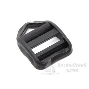 Пряжка 3 щели 20мм черная (рамка-регулятор) ПП. Цена от 1,22 р. в Москве