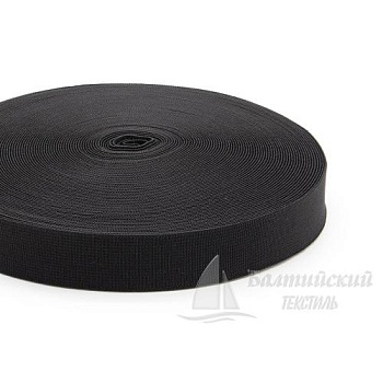 Резинка ткацкая 25мм черная. Цена от 14,84 р. в Москве