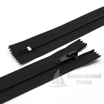 Молния витая неразъемная Т5 25см черная БТ. Цена от 9,68 р. в Москве