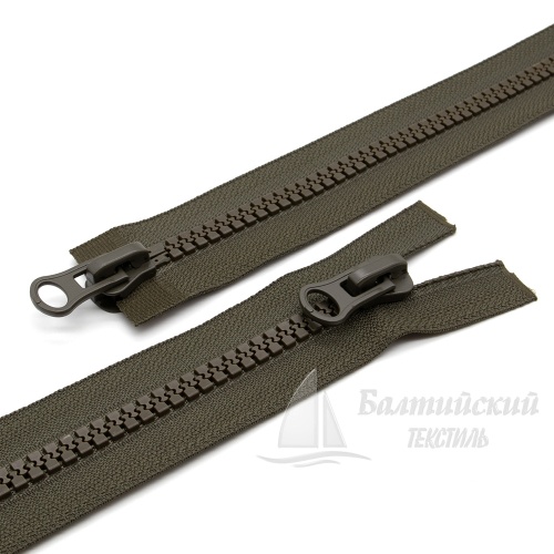 Молния трактор разъемная Т8 25см 2 замка черная, хаки БТ артикул ЦА0143. Цена от #REGION_MIN_PRICE# в Москве