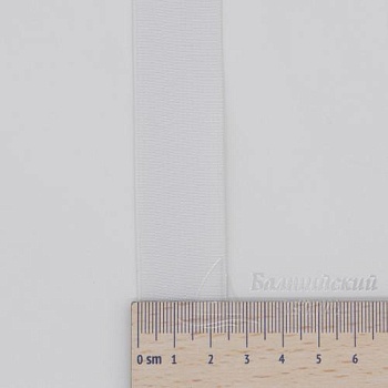 Резинка ткацкая 25мм белая РБ. Цена от 11,84 р. в Москве