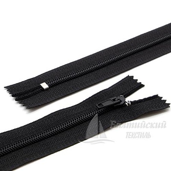 Молния витая неразъемная Т4 20см черная БТ. Цена от 6,49 р. в Москве
