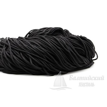Шнур п/э Д4,5мм 1с36 без наполнителя бел/черн (Россия). Цена от 1,41 р. в Москве