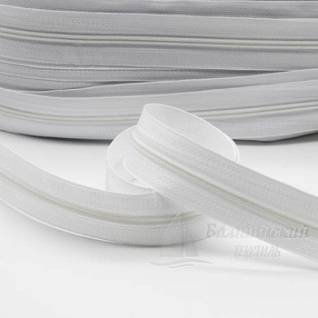 Молния рулонная витая Т5 белая БТ. Цена от 10,11 р. в Москве