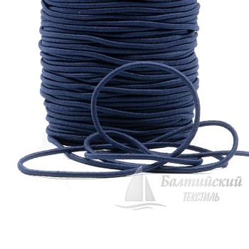 Шнур эластичный шляпный Д2,5мм. Цена от 3,88 р. в Москве