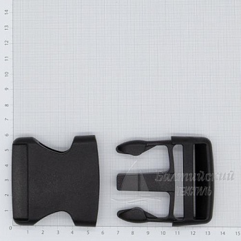 Пряжка-замок FQ 50мм черная. Цена от 60,78 р. в Москве