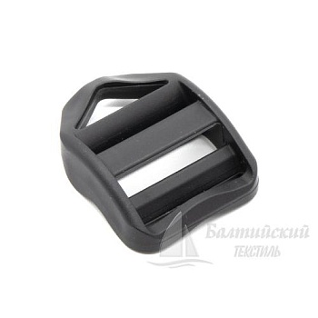 Пряжка 3 щели 25мм черная (рамка-регулятор) ПП. Цена от 1,82 р. в Москве
