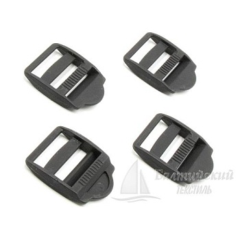 Пряжка 3 щели 30мм черная (рамка-регулятор) POM. Цена от 1,98 р. в Москве