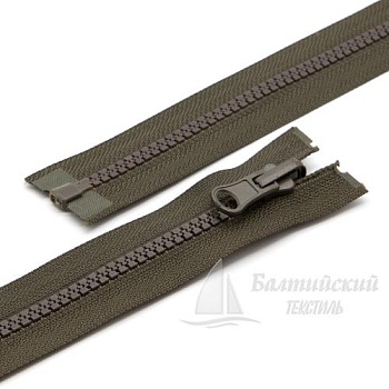 Молния трактор разъемная Т5 80см (перекидной пуллер) хаки. Цена от 23,38 р. в Москве