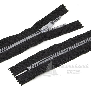 Молния трактор неразъемная Т5 18см черный звено серый БТ. Цена от 9,54 р. в Москве