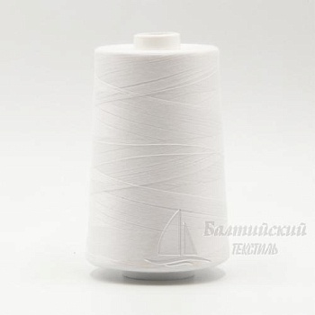 Нитки 35 ЛЛ (5000м) белые, черные ПНК 