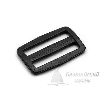 Пряжка 2 щели 30мм черная. Цена от 2,74 р. в Москве