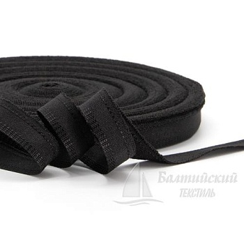 Лента брючная 15мм черная. Цена от 3,39 р. в Москве
