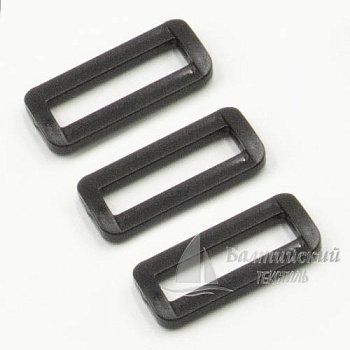 Рамка 1-щелевая 30мм черная (шлевка) ПП. Цена от 0,84 р. в Москве