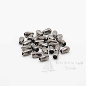 Наконечник цилиндр пластик черный никель (500/1000шт) БТ. Цена от 0,53 р. в Москве