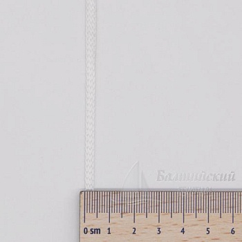 Шнур п/э Д4,5мм 1с36 без наполнителя бел/черн (Россия). Цена от 1,15 р. в Москве