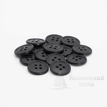 Пуговицы 20мм 4-х пр. черные/цветные (аминопласт). Цена от 1,30 р. в Москве