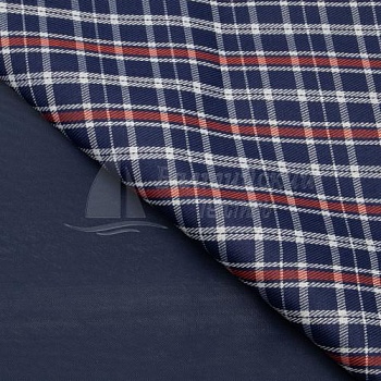 Ткань Оксфорд-150 ПВХ принт шотландская клетка. Цена от 167.00 в Москве