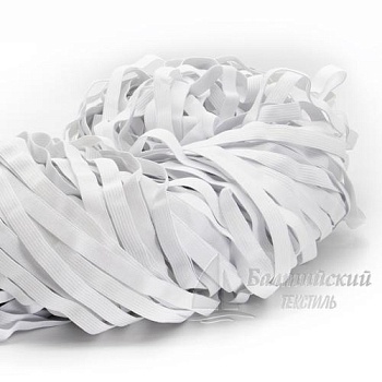 Резинка вязаная 10мм белая РБ. Цена от 2,67 р. в Москве