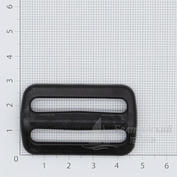 Пряжка 2 щели 40мм TN черная. Цена от 8,64 р. в Москве