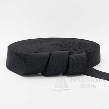 Резинка помочная 40мм черный РБ. Цена от 32,54 р. в Москве Резинка помочная 40мм черный РБ. Цена от 32,54 р. в Москве