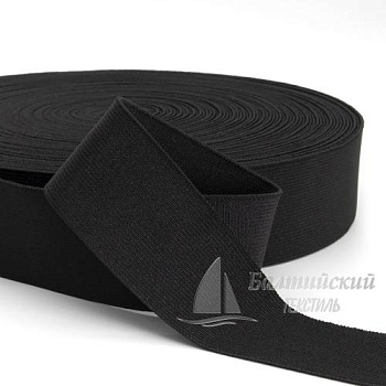 Резинка ткацкая 35мм черная БТ. Цена от 16,03 р. в Москве