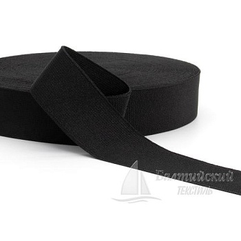 Резинка ткацкая 35мм черная. Цена от 10,28 р. в Москве