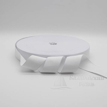 Резинка вязаная 40мм белая РБ. Цена от 9,44 р. в Москве