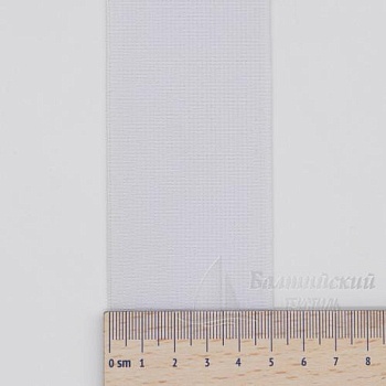 Резинка ткацкая 50мм белая РБ. Цена от 22,08 р. в Москве