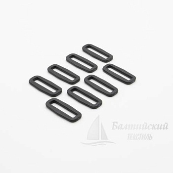 Рамка 1-щелевая 40мм черная (шлевка) ПП. Цена от 0,83 р. в Москве