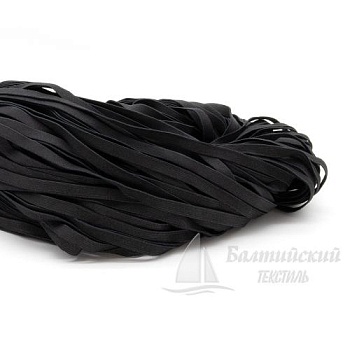 Резинка ткацкая 10мм черная. Цена от 6,64 р. в Москве