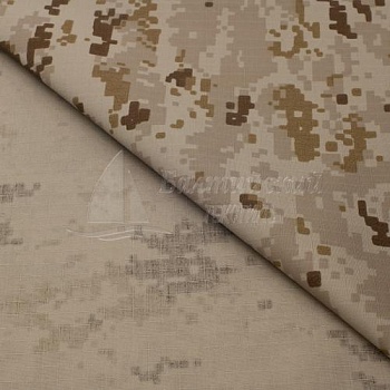 Ткань Темп-210 рип-стоп КМФ. Цена от 162.00 в Москве