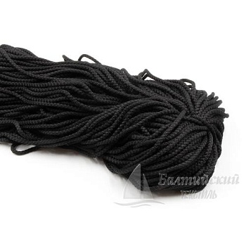 Шнур п/э Д5мм плетено-вязаный с наполнителем. Цена от 3,41 р. в Москве